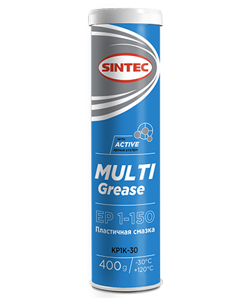 Смазка Sintec Multi Grease EP 1-150 400 грамм картридж синяя