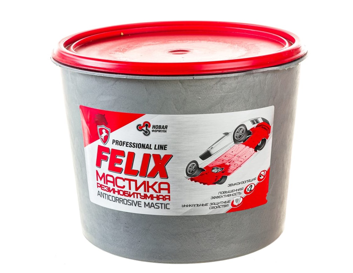 Мастика резино-битумная антикоррозионная Felix 2кг