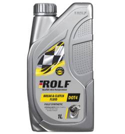 Тормозная жидкость Rolf DOT4 910 грамм