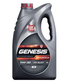 Масло моторное Лукойл Genesis Armortech FD A5/B5 5w30 синтетика 4 литра