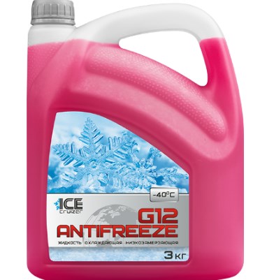 Антифриз Ice Cruizer красный G12 3кг