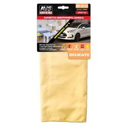 Салфетка микрофибра AVS для полировки 35*40см MF-6114