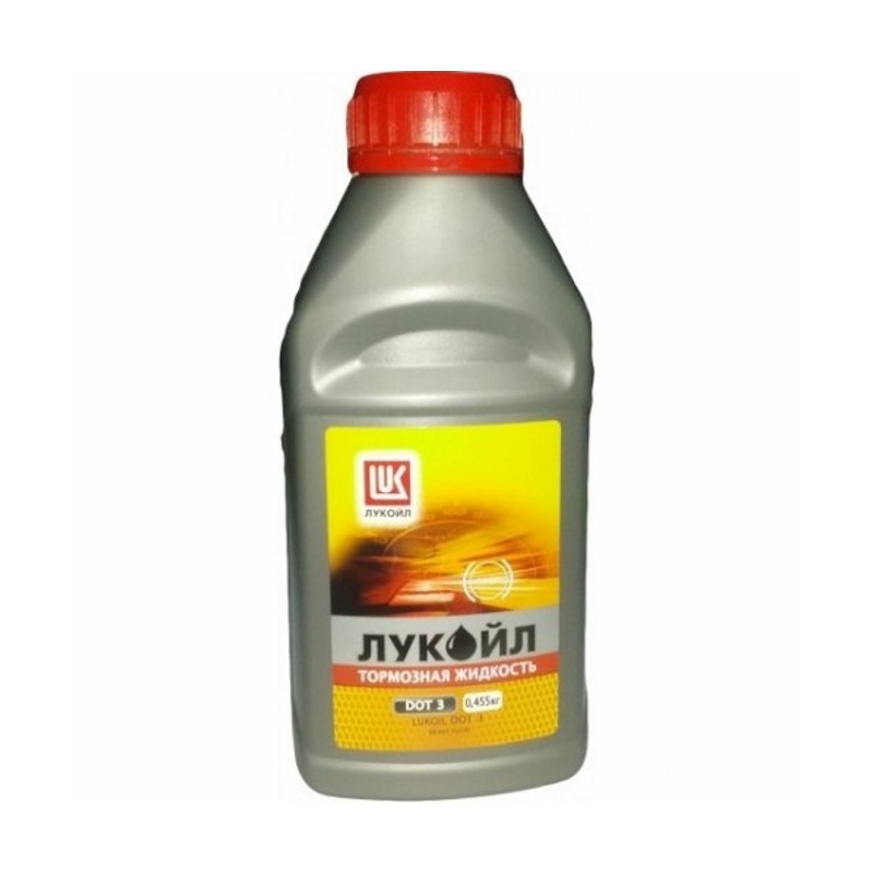 Тормозная жидкость Лукойл DOT-3 455 грамм
