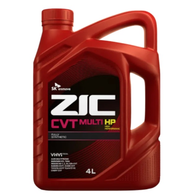 Масло трансмиссионное для Вариатора ZIC CVT Multi HP синтетика 4 литра