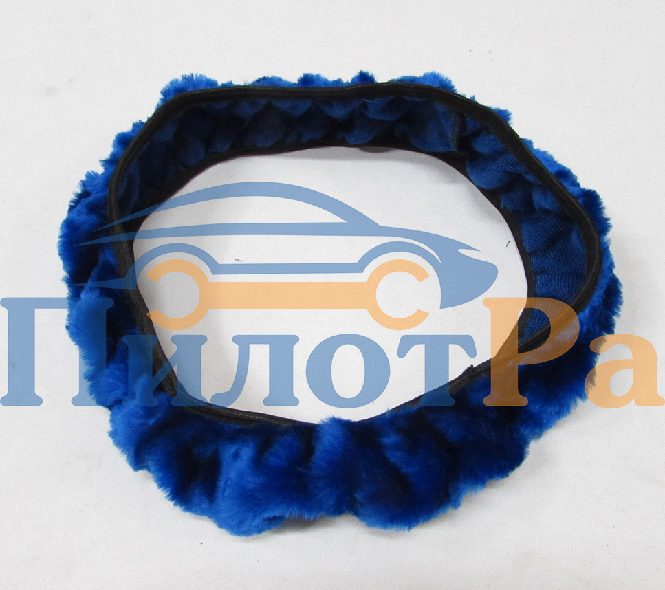 Оплетка руля  искуственный мех разные цвета