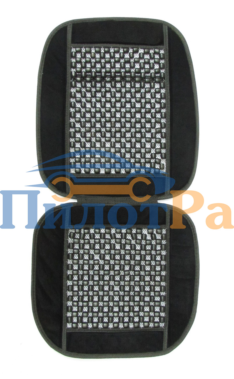 Массажер на сиденье деревянные шарики Сиденья + спина 768-004