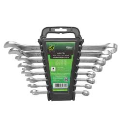 Ключи рожково-накидные JT 8 предметов профессиональные 6-19мм в боксе