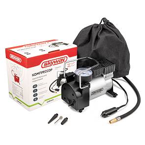 Компрессор автомобильный SW 35л/мин + переходники 023