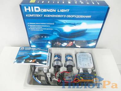 Комплект AC HID KIT H3 5000K regular ballast B-13 12V35W улучш теплоотвод японск комп-е