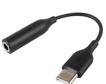 Кабель OTG переходник Type-C на гнездо Jack AUX 3,5мм