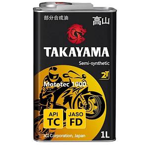 Масло моторное Takayama Mototec 1000 2T TC FD 1 литр