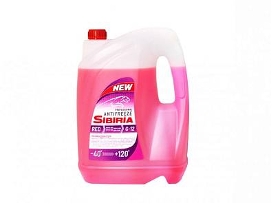 Антифриз Sibiria G12 красный 5кг