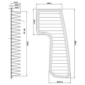 Фильтр воздушный A-195 Double Force DFA3318