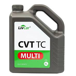 Масло трансмиссионное для Вариатора LivCar Multi CVT TC синтетика 4 литра