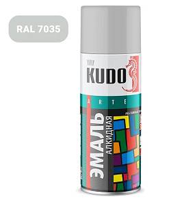 Краска Kudo 1017 светло-серая RAL 7035 520мл