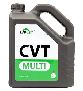 Масло трансмиссионное для Вариатора LivCar Multi CVT синтетика 4 литра