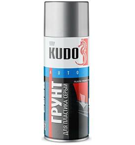 Грунтовка в аэрозоли Kudo 6020 для пластика Серый Auto 520мл