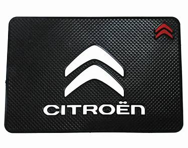 Коврик панели черный с логотипом Citroen 200*135мм