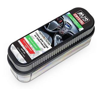 Губка полироль уход за пластиком AVS Матовая SPP-02