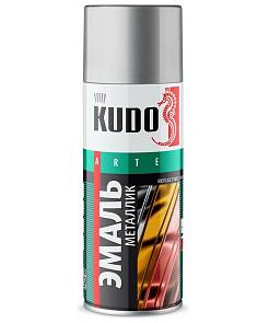 Краска Kudo 1027 хром металлик 520мл