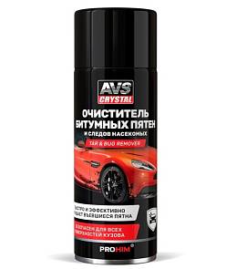 Очиститель битумных пятен AVS и следов насекомых 520мл AVK-691