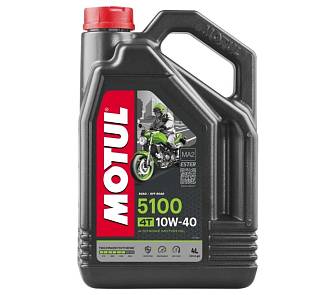 Масло моторное Motul 5100 4T 10w40 4-тактное 4 литра 104177 112859