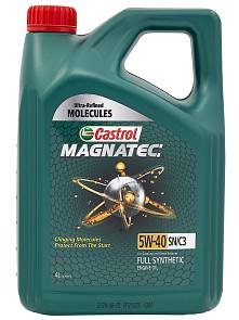 Масло моторное Castrol Magnatec 5w40 синтетика 4 литра