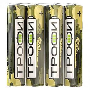 Батарейки ААА 4шт Трофи Стандарт