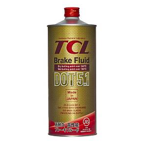 Тормозная жидкость TCL DOT 5.1 1 литр Japan