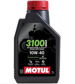 Масло моторное Motul 3100 Gold 4T 10w40 4-тактное 1 литр 113192