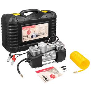 Компрессор автомобильный SW Союз 60л/мин + кейс