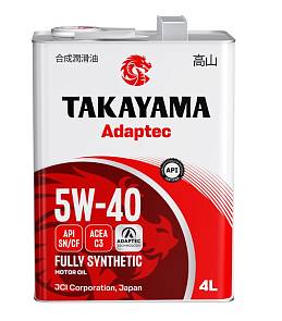 Масло моторное Takayama 5w40 A3/B4 синтетика 4 литра металл