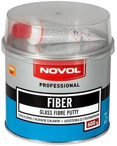 Шпатлевка Novol стекловолокно Fiber 600 грамм