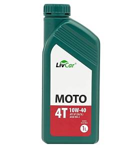 Масло моторное LivCar 4T 10w40 синтетика 1 литр