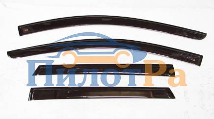 Дефлектор боков. стекла (ветровик) 4шт. ВАЗ-2111ПРИОРА-2171 универсал накладной Дзержинск,Шаповаленк