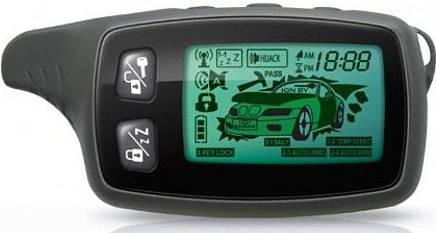 Брелок сигнализации ЖК Tomahawk 9030 LCD дисплей, обратная связь, автозапуск