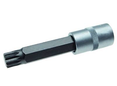 Головка бита со вставкой 1/2 Spline M14 Сплайн 100мм AVS BS12M14L
