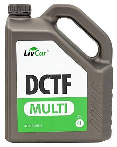 Масло трансмиссионное для DCT DSG LivCar DCTF Multi синтетика 4 литра