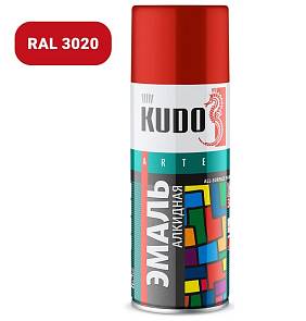 Краска Kudo 1003 аэрозольная красная 520мл