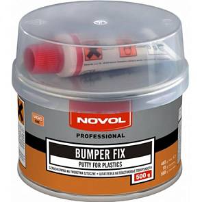 Шпатлевка по пластику Novol 500 грамм Bumper Fix