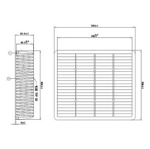 Фильтр воздушный A-173 Double Force DFA173