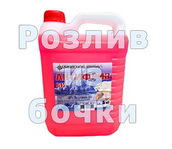 Антифриз на розлив Полярная звезда G12 красный 1 литр