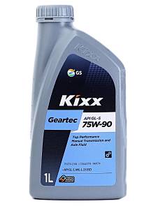 Масло трансмиссионное для МКПП Kixx Geartec GL-5 75w90 1 литр