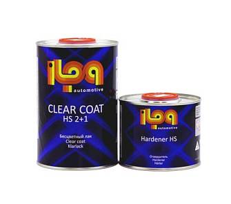 Лак ILPA акриловый HS Clear Coat Бесцветный 1л + отвердитель 500мл