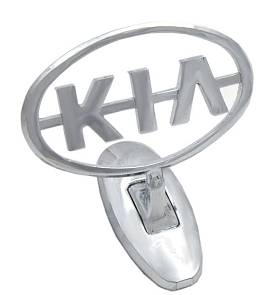 Эмблема на капот (прицел) метал на скотче KIA PL-ZN-06