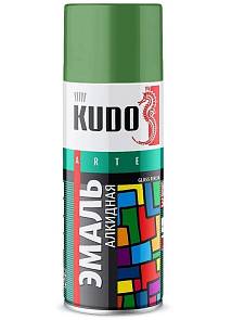 Краска Kudo 10081 зеленая RAL 6029 520мл