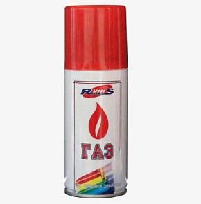Газ для зажигалок 140мл Runis + переходники