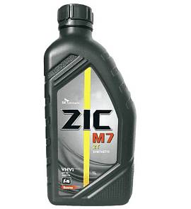 Масло моторное Zic M7 2T TC 10w40 синтетика 1 литр