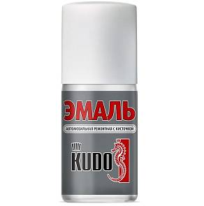 Краска Kudo 70640 номерная с кисточкой Серебристая 640