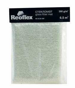 Стеклоткань Reoflex стекломат 0,5м2 300гр/м2